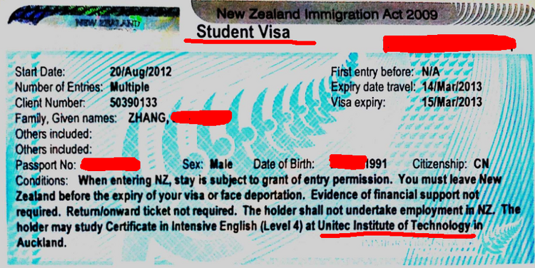 拒签学生仅获LPV, 新西兰签证扭转乾坤