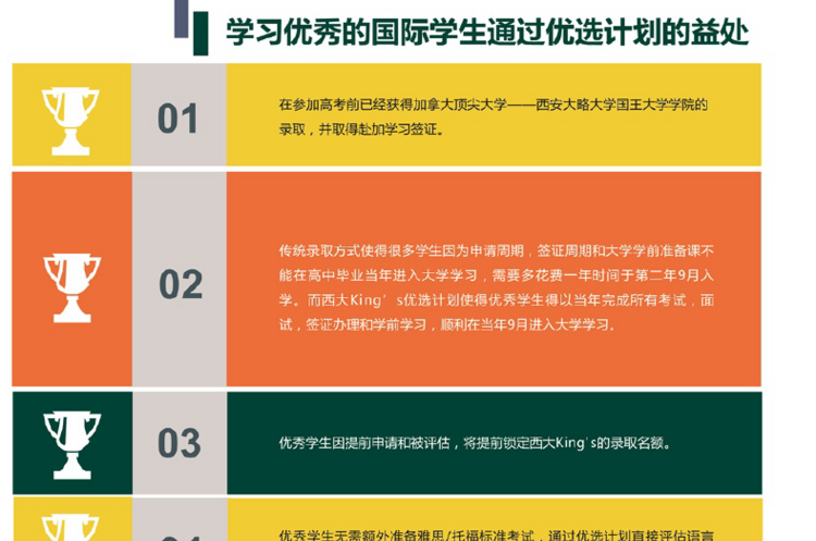 西安大略大学国王学院优选计划开始招生了