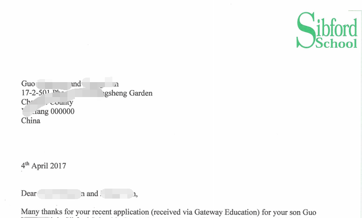零基础初中生斩获英国私立中学offer