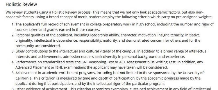 解密全美第1公立大学录取标准 解密全美第1公立大学录取标准