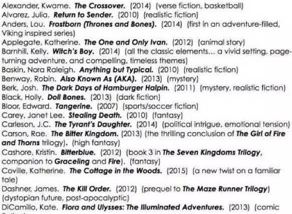 读国际班之前的假期书单 读国际班之前的假期书单