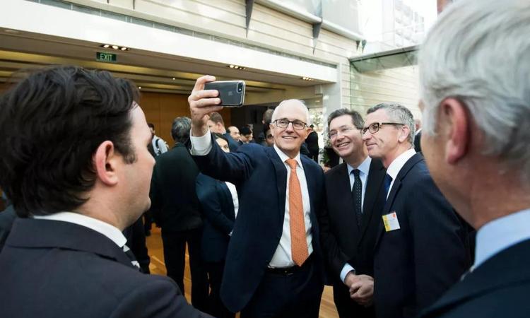 澳总理驾到! 澳总理驾到!