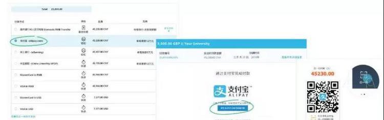 支付宝联手飞汇，足不出户享学费重磅优惠！