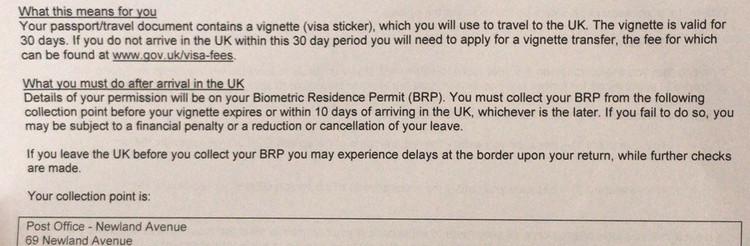 拿到签证后需要检查好最重要的一张纸