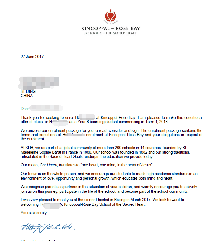 低分AEAS奇迹申请澳洲顶尖私立名校