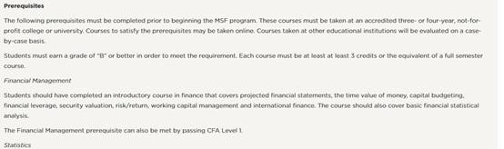 三个实例了解美国研究生申请前提课程要求