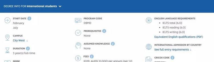 南澳大学2019年开设的商科新课程，了解一下