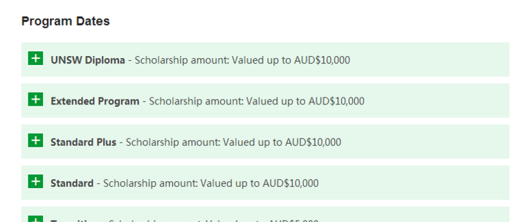 UNSW Global奖学金开放申请