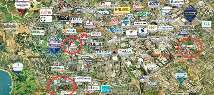 硅谷那些牛逼的大学和企业都在哪？