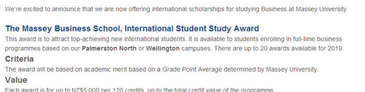 梅大商学院公布新一届奖学金获得者! 梅大商学院公布新一届奖学金获得者!