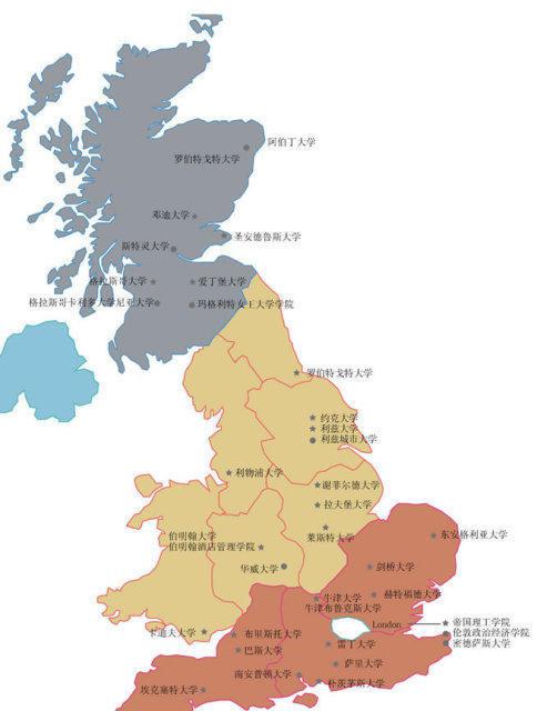 地理分析：英国大学地区分布（续）
