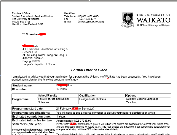 英语专业去新西兰学什么？教育！