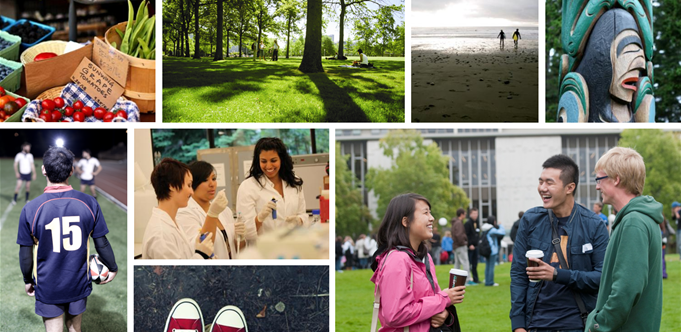 位于花园城市中的大学-维多利亚大学