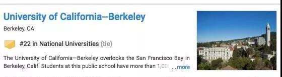 U.S.News 2019美本排名解读